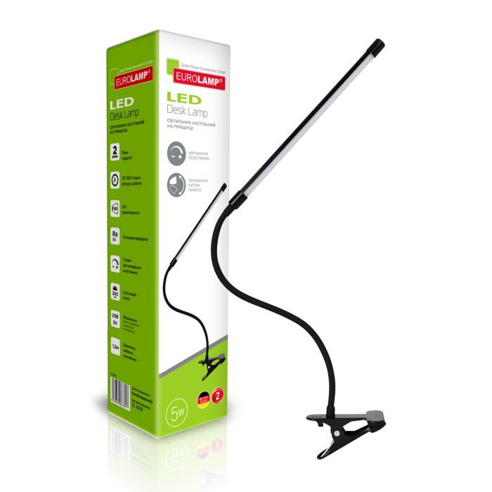 Настольная лампа Eurolamp LED-TLP-5W(black) изображение 2