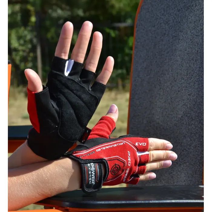 Перчатки для фитнеса Power System PS-2260 Pro Grip EVO Grey S (PS_2260GR-2_S) изображение 4