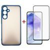 Чохол до мобільного телефона Dengos Samsung Galaxy A55 5G + Glass Blue (DG-KM-93)