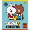 Тетрадь Yes А5 Line Friends 48 листов клетка (766867) изображение 2