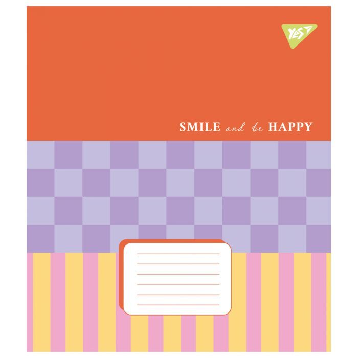 Зошит Yes Smile and be happy 24 аркушів клітинка (767292) зображення 5