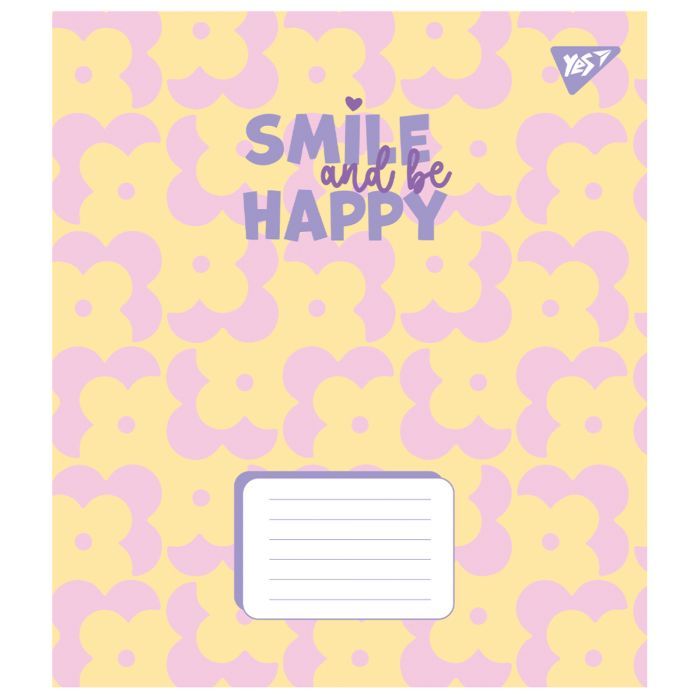 Зошит Yes Smile and be happy 24 аркушів клітинка (767292) зображення 6
