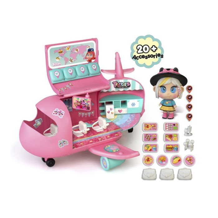 Игровой набор Trotties с куклой мини Самолет Кьяры (TFT12000) изображение 2
