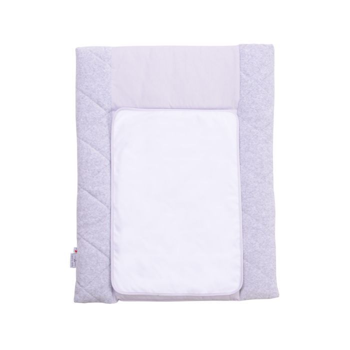 Пеленальный матрасик Верес Velour Grey melange 50х70 см (429.03)