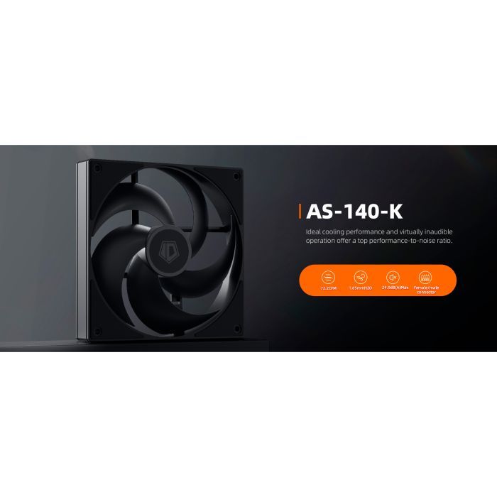 Кулер до корпусу ID-Cooling AS-140-K зображення 8