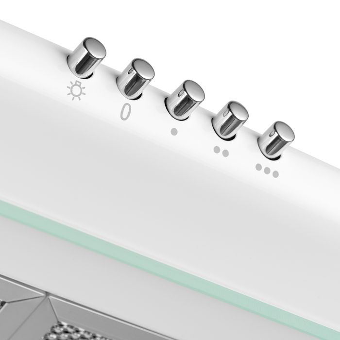 Витяжка кухонна Pyramida MX 50 (450) B WH зображення 5