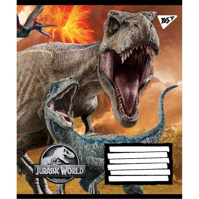 Тетрадь Yes А5 Jurassic World. Genetic Failure 24 листа линия (765410) изображение 4