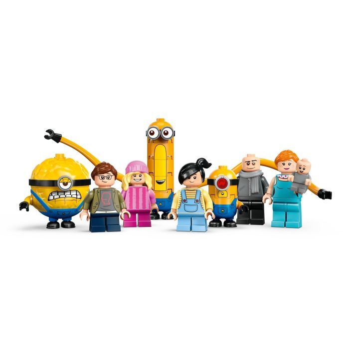 Конструктор LEGO Ничтожное я 4 Семейное имение Игру и муртадов 868 деталей (75583) изображение 6