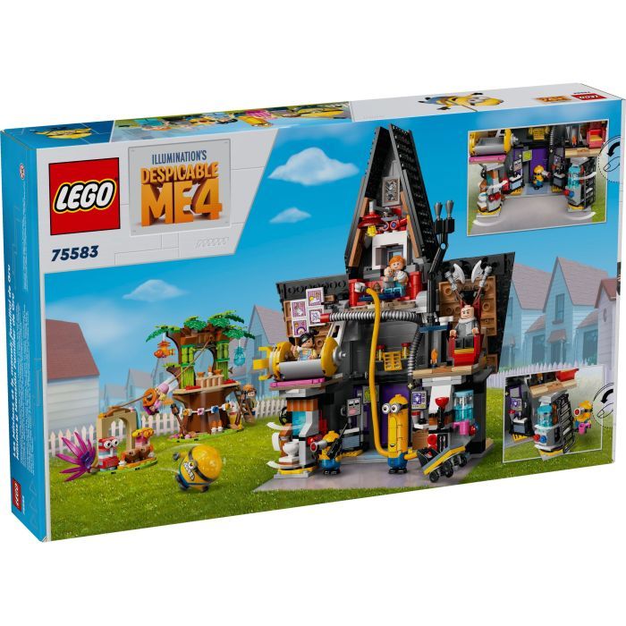 Конструктор LEGO Ничтожное я 4 Семейное имение Игру и муртадов 868 деталей (75583) изображение 8