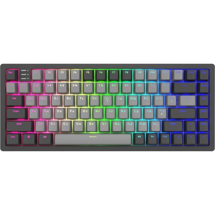 Клавиатура Dark Project KD83A PBT Mechanical Gateron Cap Teal USB Black/Gray (KB-GCT-871-100004)