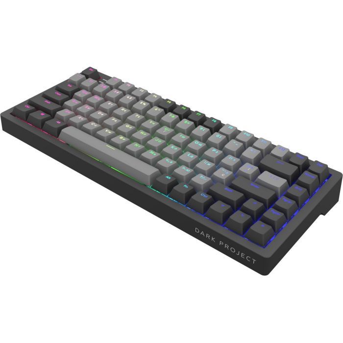Клавиатура Dark Project KD83A PBT Mechanical Gateron Cap Teal USB Black/Gray (KB-GCT-871-100004) изображение 5