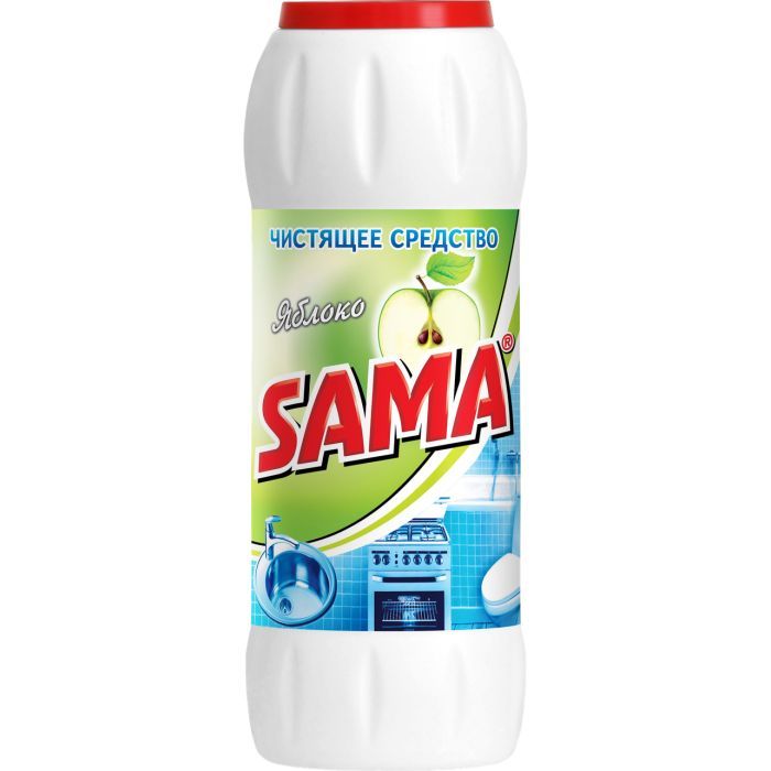 Порошок для чистки кухни Sama Яблоко 500 г (4820270630143)