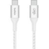 Дата кабель USB-C to USB-C 2.0m 240W white Belkin (CAB015BT2MWH) изображение 3