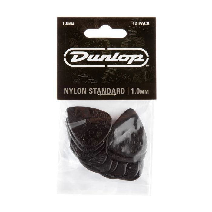 Медиатор Jim Dunlop Nylon Standard Pick 1.0mm 12 шт. (44P1.0) изображение 3
