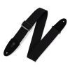 Ремінь для гітари Levy's Classics Series Cotton Guitar Strap Black (MC8-BLK)
