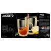 Набор чашек Ardesto Golden Moon GR 270 мл 2 шт золотистий (AR2627BGR) изображение 4