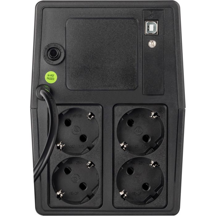 Пристрій безперебійного живлення Prologix 1000VA 600W USB (PLPU1000VA4LED) зображення 3