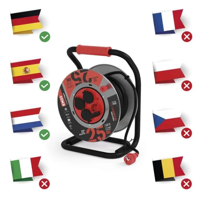 Мережевий подовжувач EMOS P19222 зображення 3