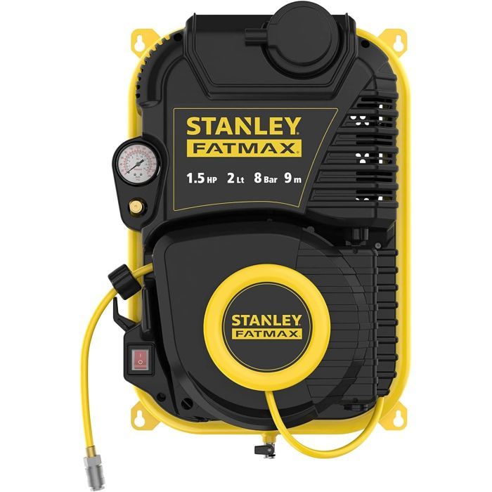 Компрессор Stanley настенний FATMAX FMXCMD152WE, 160 л/мин, 1.1 кВт (FMXCMD152WE) изображение 2