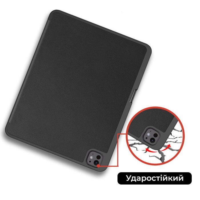 Чехол для планшета AirOn Premium SOFT iPad Pro 13 2024 + Film Black (4822352781129) изображение 5