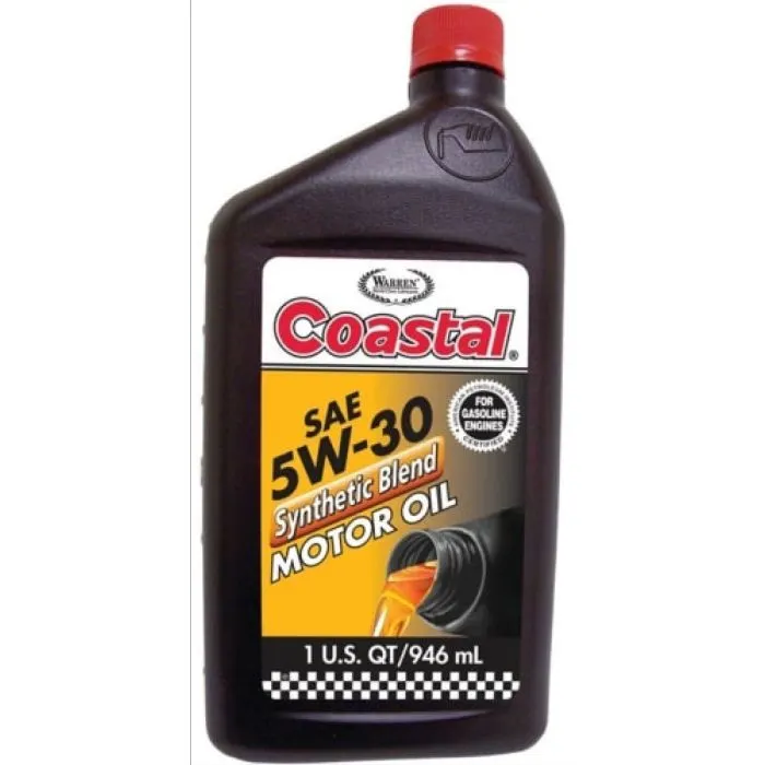 Моторное масло Coastal Synthetic Blend 5W30 SP 3 0,946л