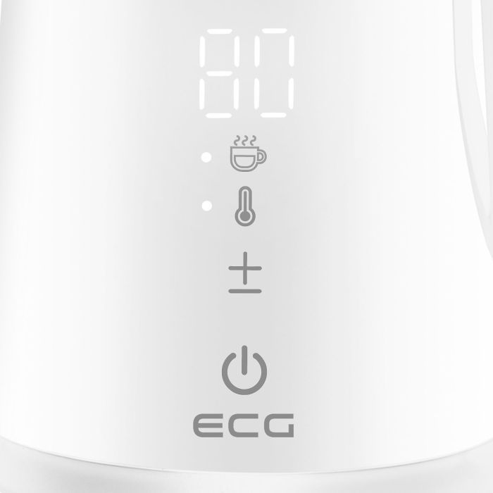 Электрочайник ECG RK 1893 Digitouch White изображение 5