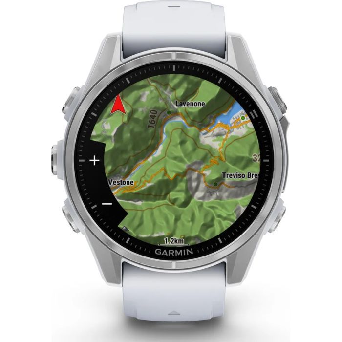 Смарт-годинник Garmin fenix 8 43mm, AMOLED, Glass, BareSS/Whitestone, WhitestoneBn (010-02903-00) зображення 7