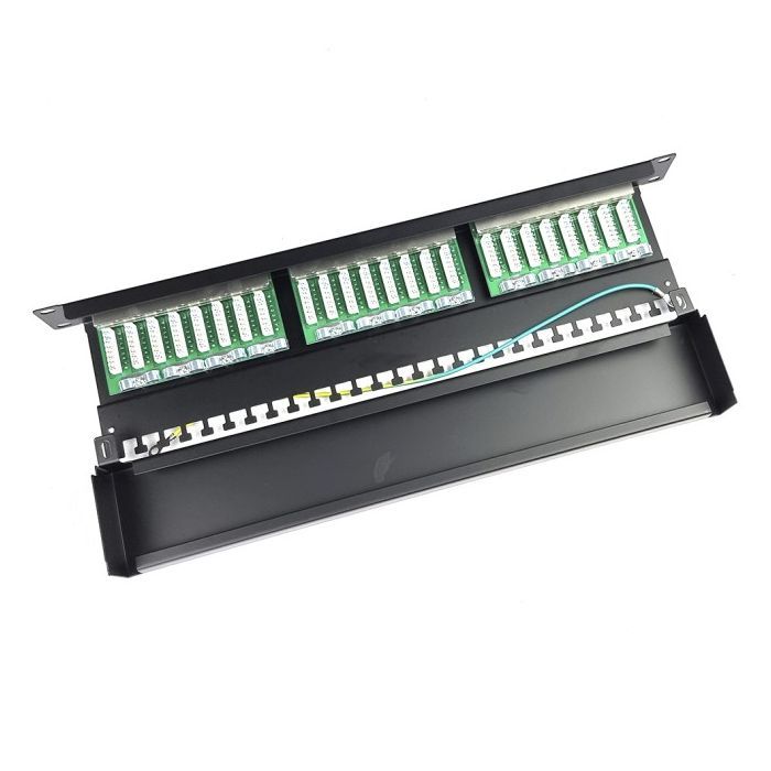 Патч-панель 19" 24xRJ45 STP cat.6, 1U Eserver (WT-2084-CAT 6) зображення 6