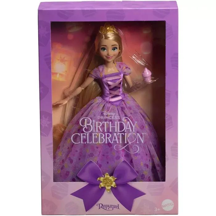 Кукла Disney Princess коллекционная Рапунцель Особый День рождения (HYC38) изображение 6