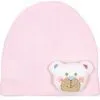 Шапка детская Bibaby с мишкой (57175-0-6G-pink)