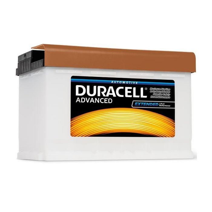 Аккумулятор автомобильный Duracell Advanced DA77H 77Ah 700A R+ (000915105DH)