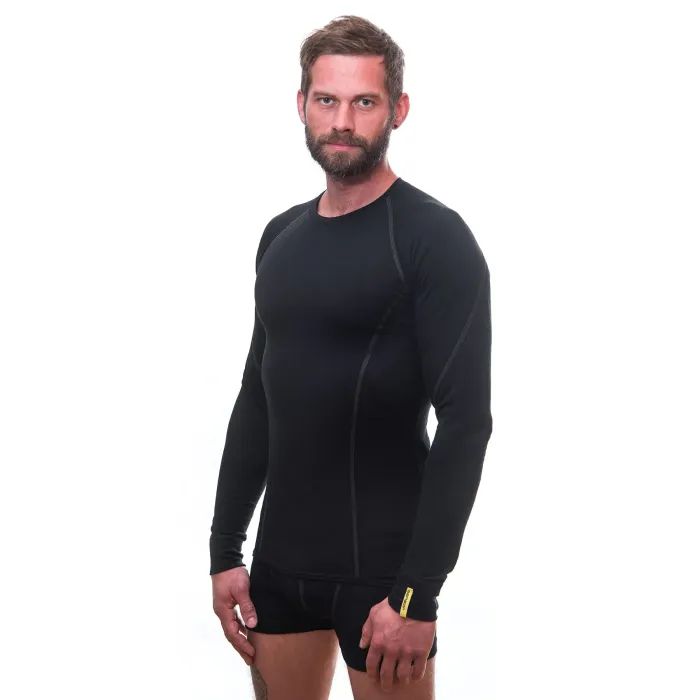 Термокофта Sensor Merino Active LS black 11109033 M (SM11MA-black-M) изображение 2
