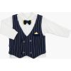 Набор детской одежды Miniworld с жилетом (14695-68B-blue) изображение 2
