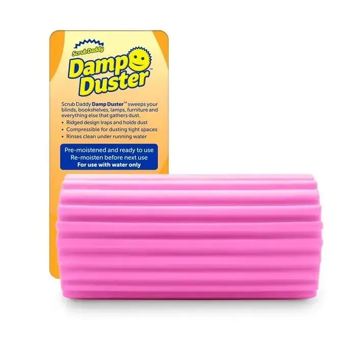 Губка для прибирання Scrub Daddy Damp Duster Для пилу Рожева (5060481022767/5060481023788) зображення 2