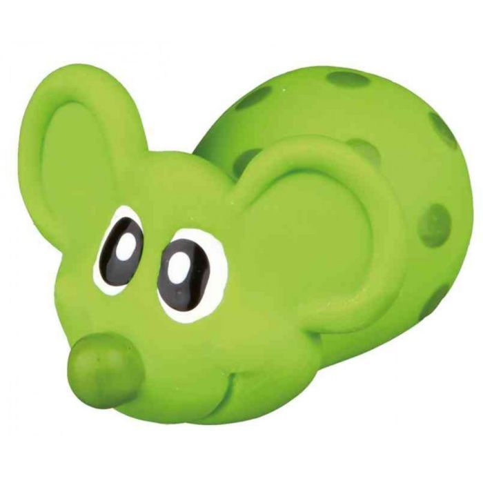 Игрушка для собак Trixie Мышь с пищалкой в горошек Латекс 8 см (4011905351704) изображение 4