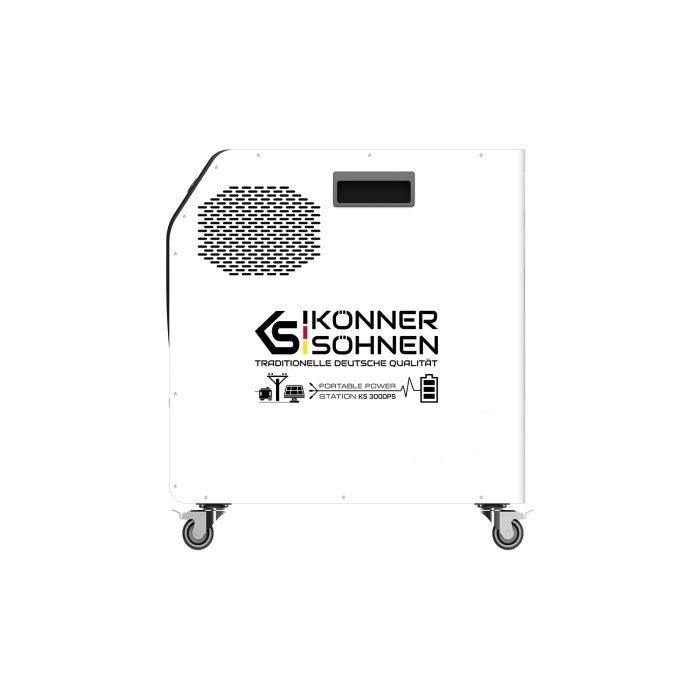 Зарядна станція Konner&Sohnen KS3000PS, 3000W, 3200Wh (KS3000PS) зображення 4