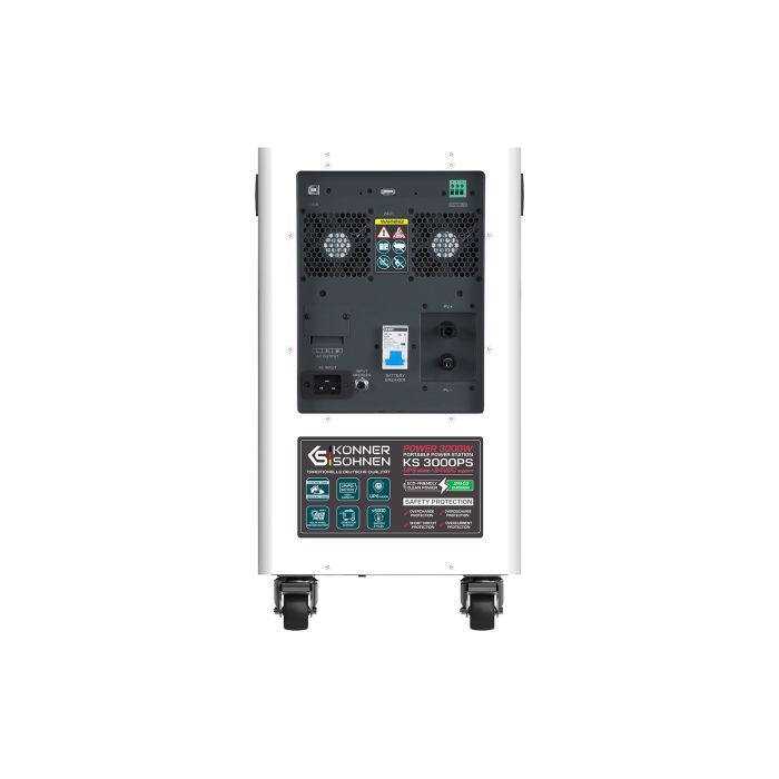 Зарядна станція Konner&Sohnen KS3000PS, 3000W, 3200Wh (KS3000PS) зображення 6