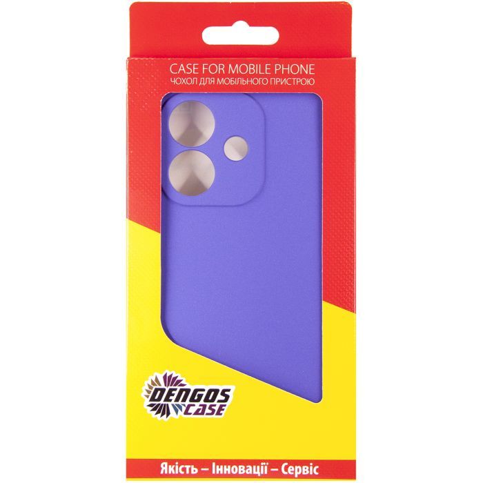 Чехол для мобильного телефона Dengos Carbon OPPO A3X (purple) (DG-TPU-CRBN-217) изображение 5
