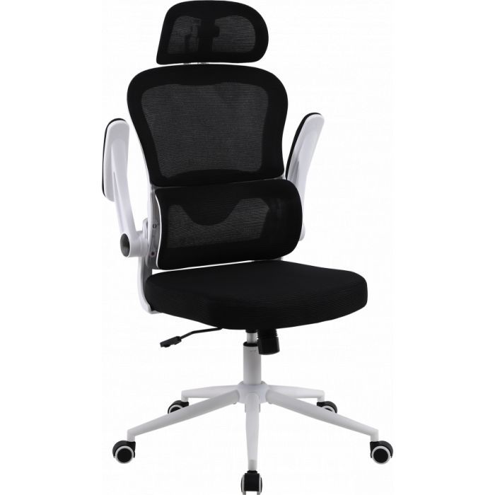 Офисное кресло GT Racer B-5880 White/Black изображение 2