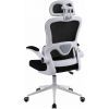 Офисное кресло GT Racer B-5880 White/Black изображение 5