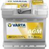 Аккумулятор автомобильный Varta Silver Dynamic AGM 50Ah Ев (-/+) (550901054) изображение 2