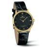 Наручные часы Seculus 1610.1.106 black, pvd, black leather