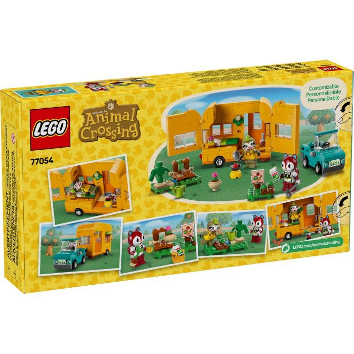Конструктор LEGO Animal Crossing Садовая лавка и караван, принадлежащие Leif (77054) изображение 11