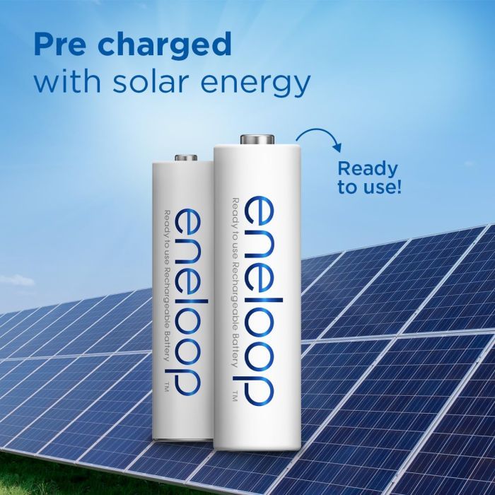 Акумулятор Panasonic AA Eneloop 2000mAh NI-MH * 4 + Сase (BK-3MCDEC4CP) зображення 8