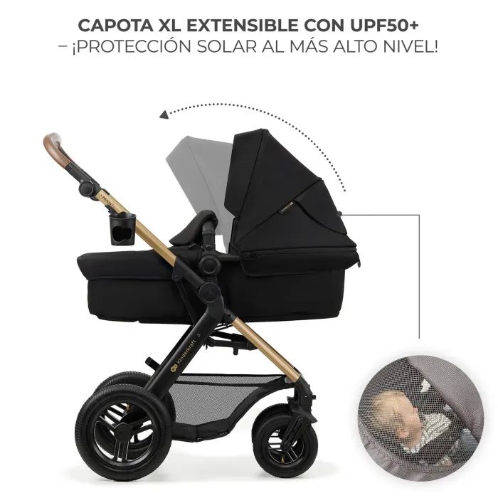 Коляска Kinderkraft 3 в 1 Moov 2 Air Pure Black (KSMOOV02BLK0000) (5902533925759) изображение 10