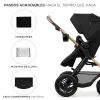 Коляска Kinderkraft 3 в 1 Moov 2 Air Pure Black (KSMOOV02BLK0000) (5902533925759) изображение 11