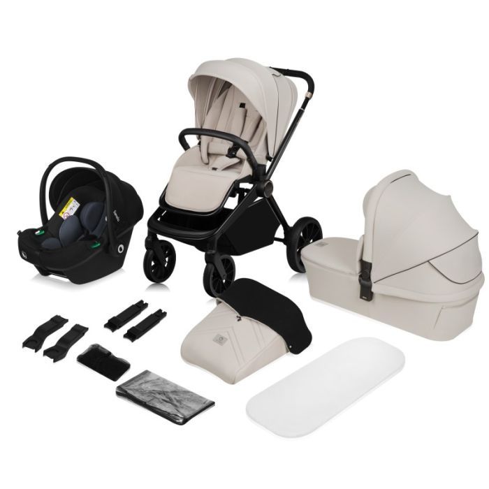 Коляска Lionelo 2 в 1 Mika Plus Beige Sand (LO-MIKA PLUS 2IN1 BEIGE SAND) изображение 12