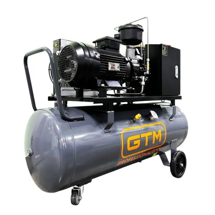 Компрессор GTM 150л, 420л/хв, 4кВт, 8бар, 380V (DLG4V 380)