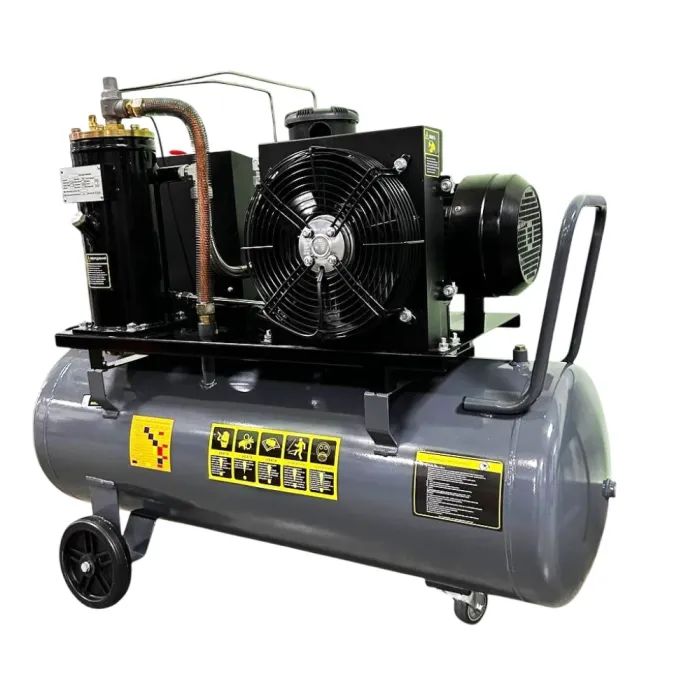 Компрессор GTM 150л, 420л/хв, 4кВт, 8бар, 380V (DLG4V 380) изображение 2