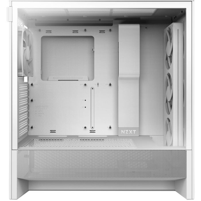 Корпус NZXT H5 Flow RGB Compact All White (CC-H52FW-R1) изображение 5